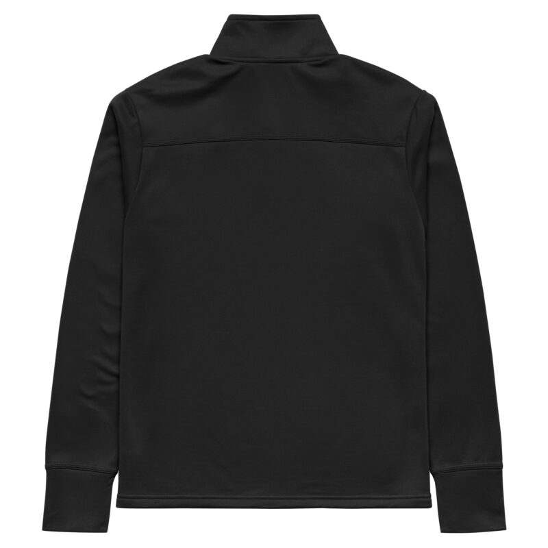 Basic Logo Quarter zip pullover - Black - Image 2