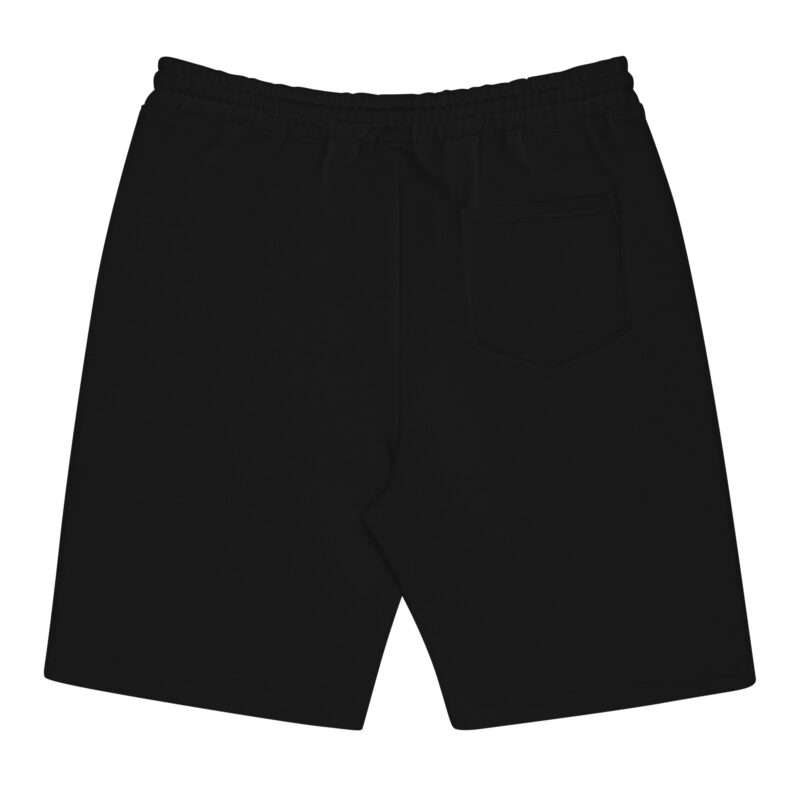 Kaizen Men's Embroidered fleece shorts - Black