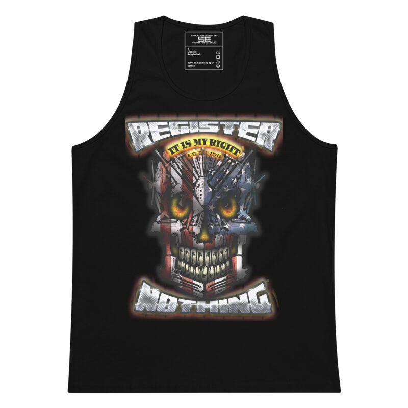 Register Nothing Men’s premium tank top