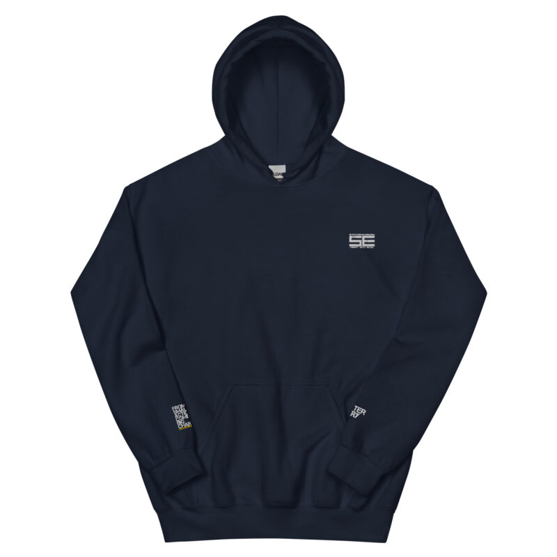 Kaizen Heavy Duty Men's Hoodie - Navy - Image 2